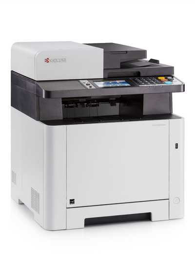 Түрлі-түсті к шірме-принтер-сканер-факс Kyocera M5526cdn (А4,26 бет/мин,1200 нүкте/дюйм,512 - фото 3 - id-p116143159
