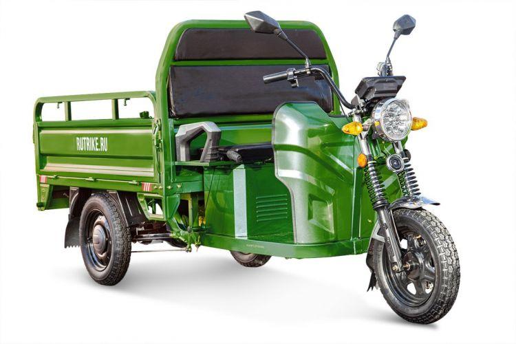 Электротрицикл грузовой Rutrike Мастер 1500 (60V1000W) (Темно-зеленый) - фото 1 - id-p98711706