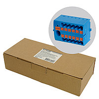 Зажим блочный (групп) для распред. тока нагрузки push-in на 12 точек, сеч 2,5 мм2, 690V,41А, 1точка интегр.