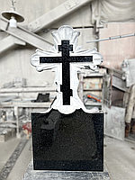 Граниттен жасалған ажурлы крест