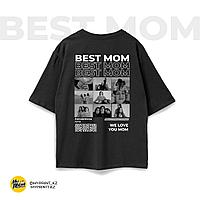 Oversize футболка "Best Mom"