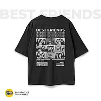 Oversize футболка "Best Friends"
