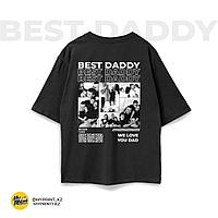 Oversize футболка "Best Daddy"