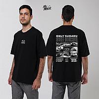 Oversize футболка "Only Subaru"