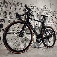 Тас жолдағы к міртекті велосипед TWITTER CARBON THUNDER - КӘЖ. Жеңіл. Кепілдік. Рама 46.
