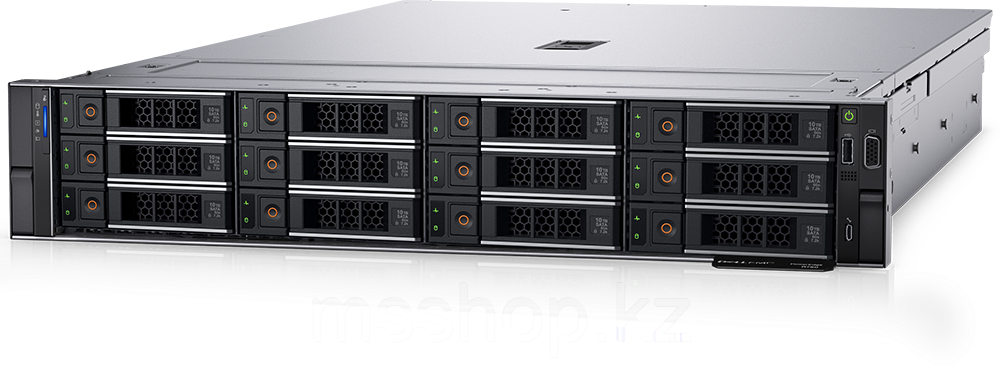 Сервер Dell R750\2*Xeon Silver 4310\4*8Gb 12LFF