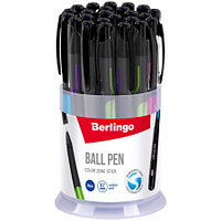 Ручка шариковая Berlingo "Color Zone", 0,7 мм, синие чернила