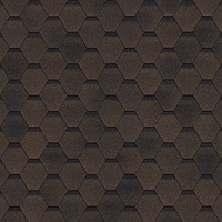 Финская (Технониколь) Shinglas гибкая черепица, соната Коричневый