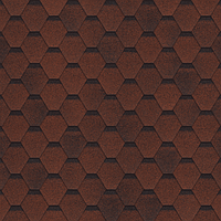 Финская (Технониколь) Shinglas гибкая черепица, соната Красный