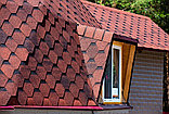 Финская (Технониколь) Shinglas гибкая черепица, соната Красный, фото 10