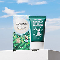 Mooncat Skin Relief Green Tea Солнцезащитный крем 50мл