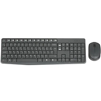 Клавиатура + мышь беспроводная Logitech MK235 Wireless Combo (920-007948) серый