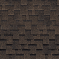 Финская (Технониколь) Shinglas гибкая черепица, аккорд Коричневый