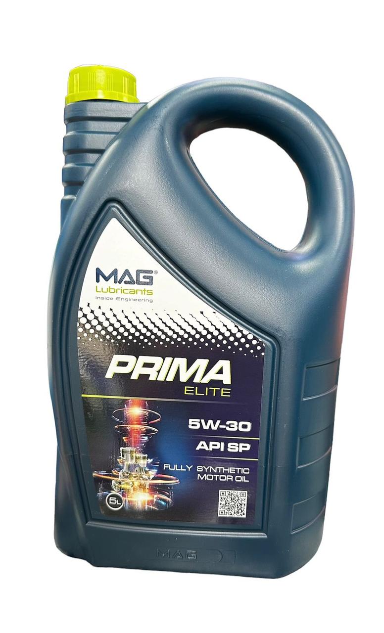 Синтетическое моторное масло MAG PRIMA ELITE 5W-30 API SP PLUS 5л, фото 1