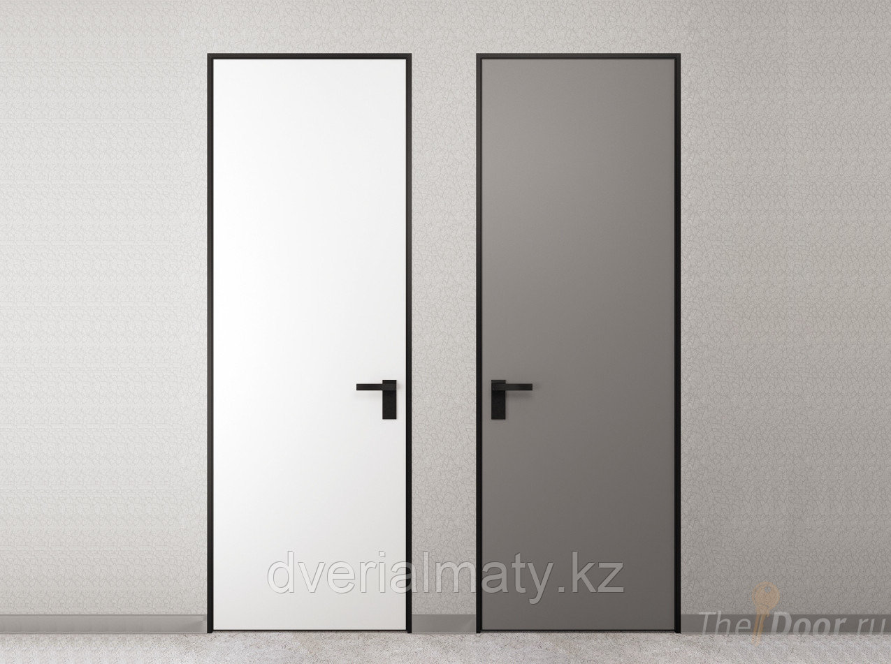 Дверь скрытого монтажа Invisible DVL PP БЕЛЫЙ 2,0 BLACK