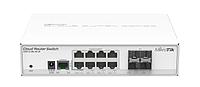 Сетевой коммутатор MikroTik CRS112-8G-4S-IN 8xGigabit LAN, 4xSFP, Router OS L5, desktop case