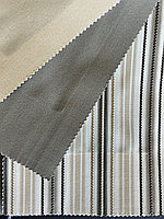 Уличная ткань, коллекция Полоска орех c однотонными компаньонами