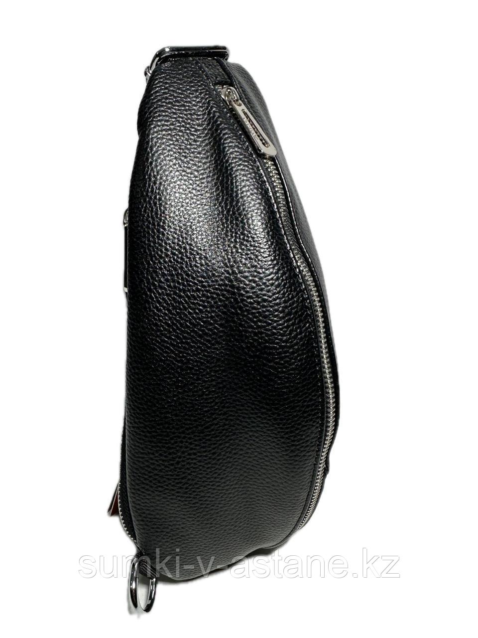 Мужская нагрудная сумка-слинг"Cantlor", через плечо (высота 30 см, ширина 17 см, глубина 5 см) - фото 3 - id-p77705344