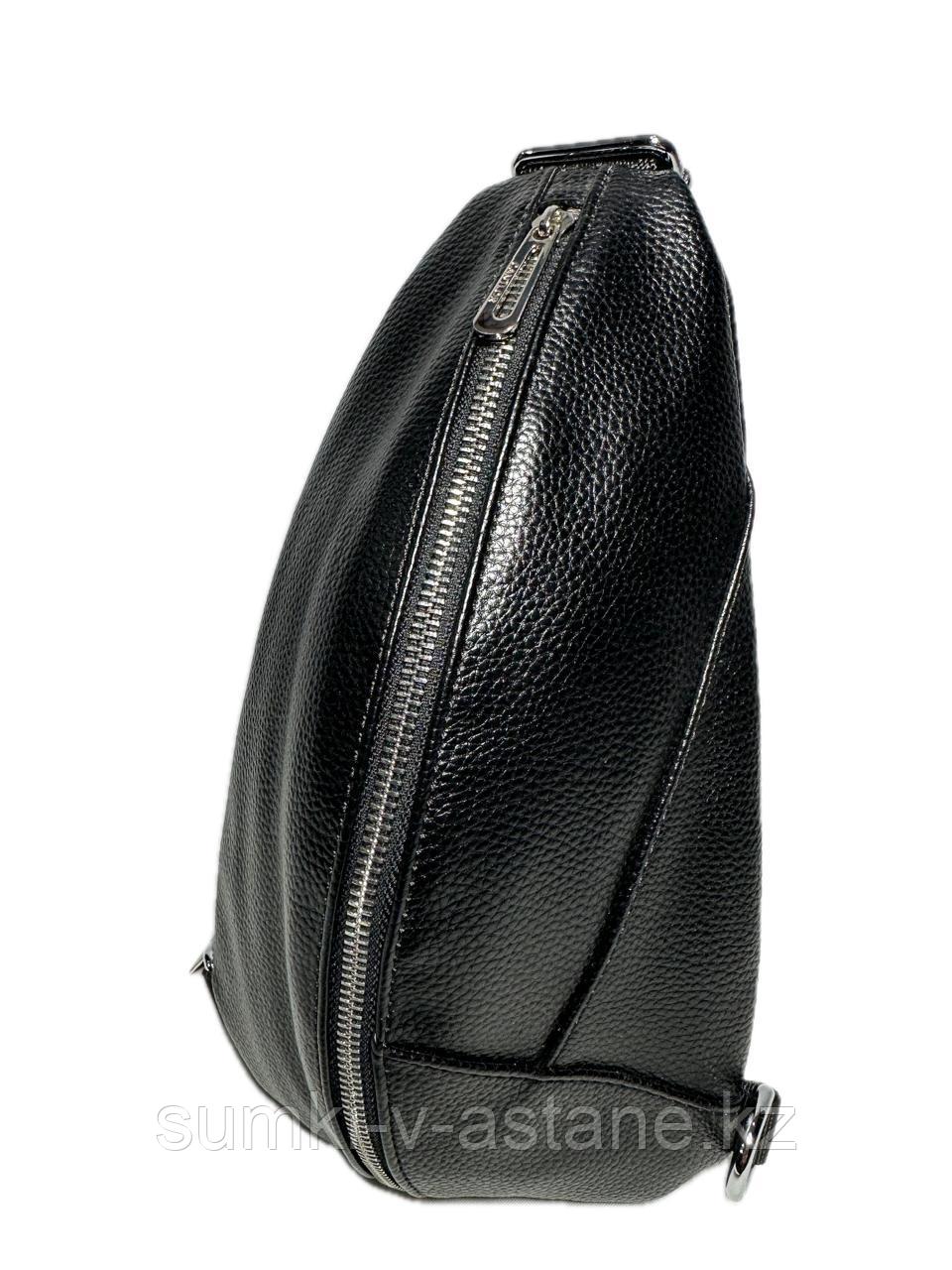 Мужская нагрудная сумка-слинг"Cantlor", через плечо (высота 30 см, ширина 17 см, глубина 5 см) - фото 6 - id-p77705344