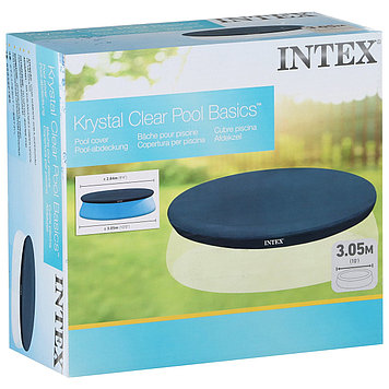 Крышка тент для надувного бассейна 305 см , Intex 28021