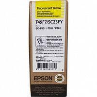 Емкость с флуоресцентными желтыми чернилами Epson C13T49F700 140 мл