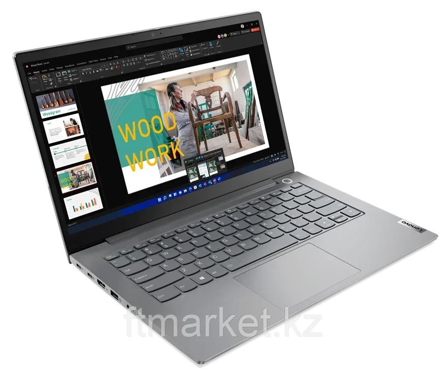 Ноутбук Lenovo Thinkbook 14.0'FHD/Ryzen 5-5625u/8gb/256gb/Win11 Pro (21DK000ARU)