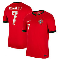 Детская футбольная форма сборной Португалии чемпионат 2024 Ronaldo