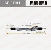SR-1041 Рейка рулевая TOYOTA LAND CRUISER 100 03-
