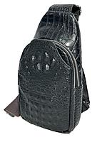 Мужская нагрудная сумка-слинг "Cantlor", через плечо (высота 30 см, ширина 16 см, глубина 6 см)