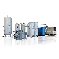 Азот генераторының цилиндрлерін толтыру жүйесі / Nitrogen generator cylinder filling system