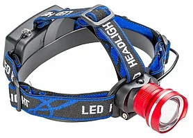 Светодиодный налобный фонарь High power multicolor headlights F-24, аккумуляторный, 3 режима