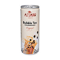 Коньяк дәндері қосылған Aziano Bubble Tea классикалық сүтті шайы 250 мл (24 дана-қаптама)