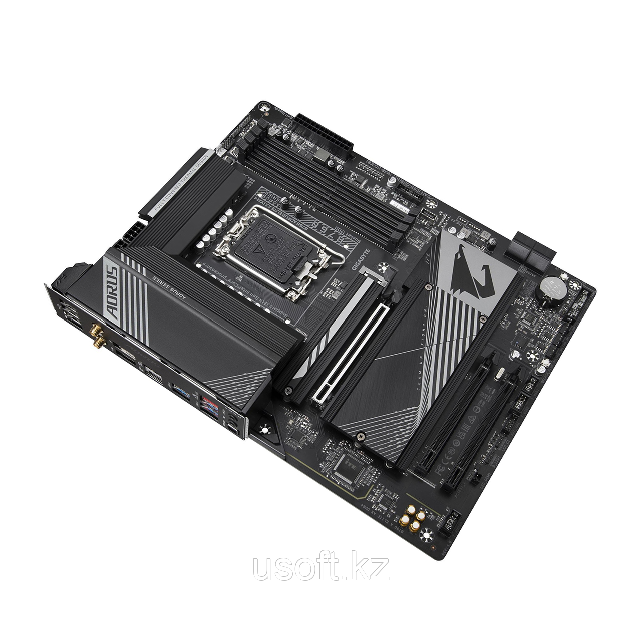 МАТЕРИНСКАЯ ПЛАТА GIGABYTE B760 AORUS ELITE AX DDR4, фото 1