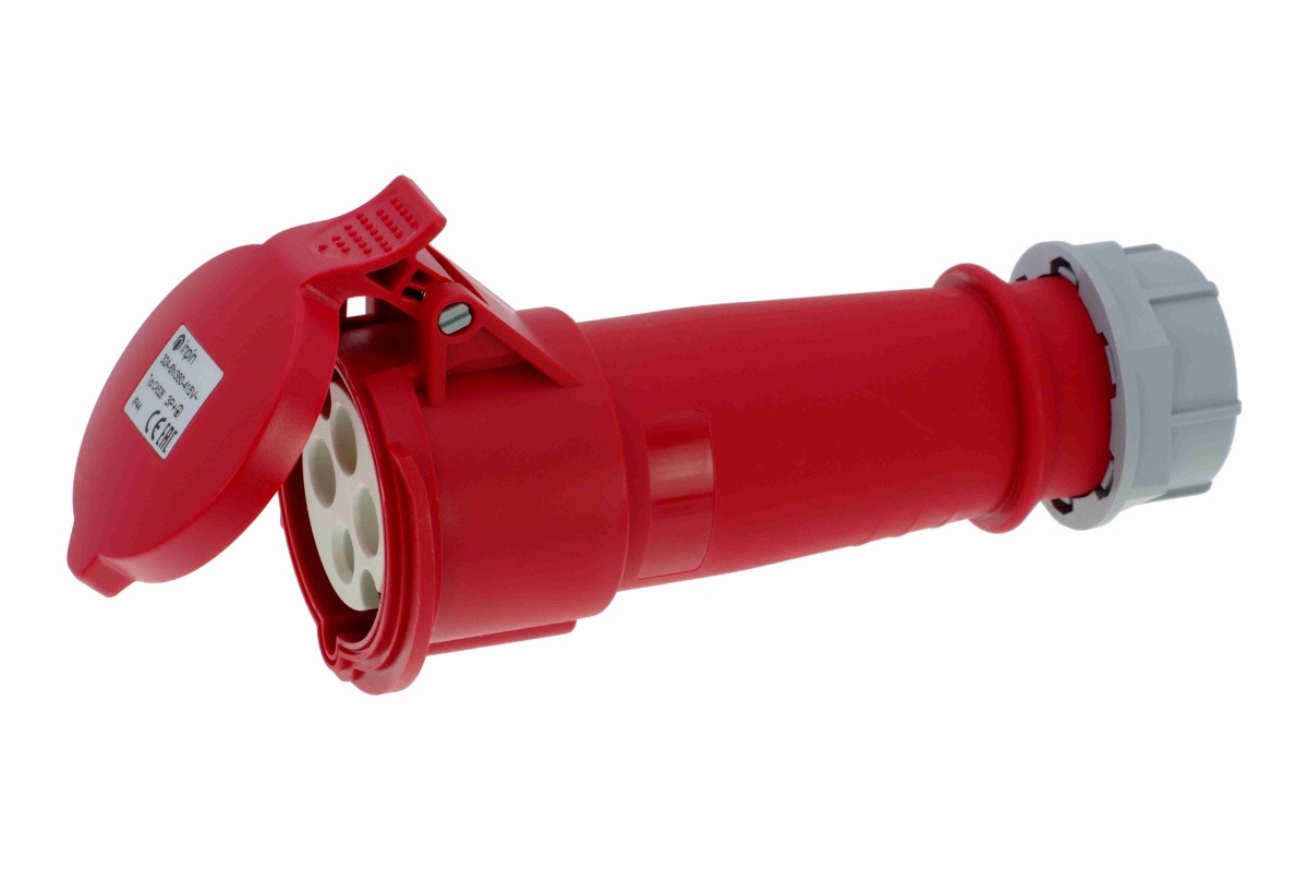 CA526 INPIN Розетка кабельная 32A/400V/3P+E/IP44