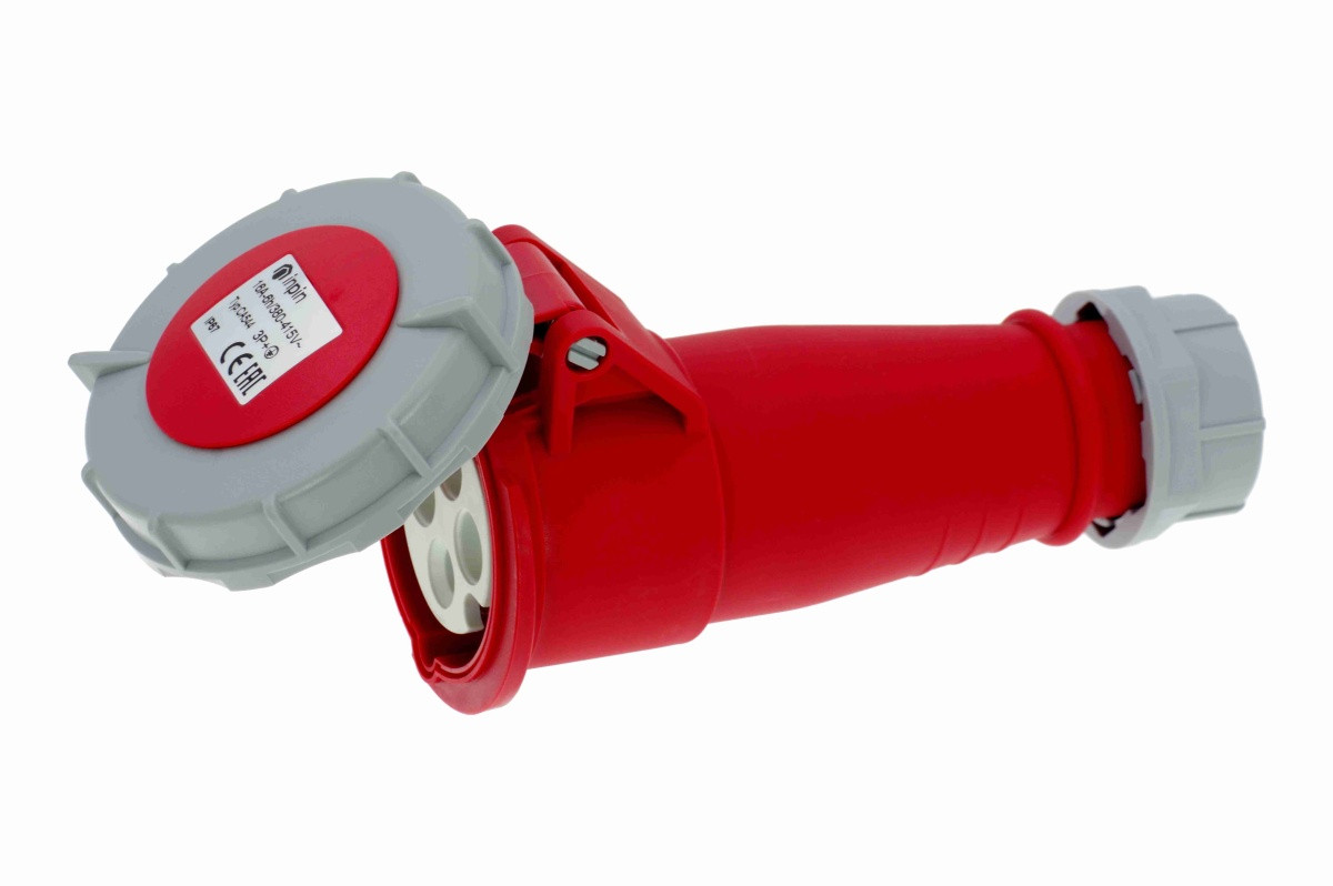 CA544 INPIN Розетка кабельная 16A/400V/3P+E/IP67