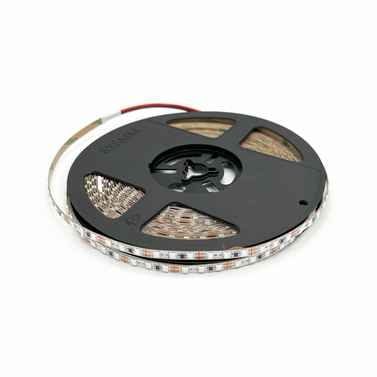 Лента светодиодная WAVE 2835 120/м 5мм, 12V, 2x5м, 9,6w КРАСНЫЙ IP20 (кратно 10)