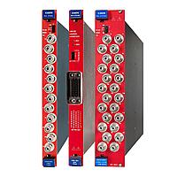 12/24/32 Канальные 3,5 кВ, 1,5/0,15 мА (4 Вт) общие плавающие возвратные, двухдиапазонные платы A7236