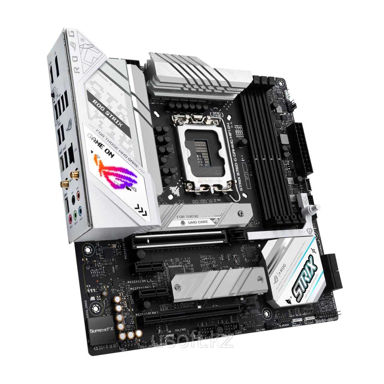 МАТЕРИНСКАЯ ПЛАТА ASUS ROG STRIX B760-G GAMING WIFI D4, фото 1