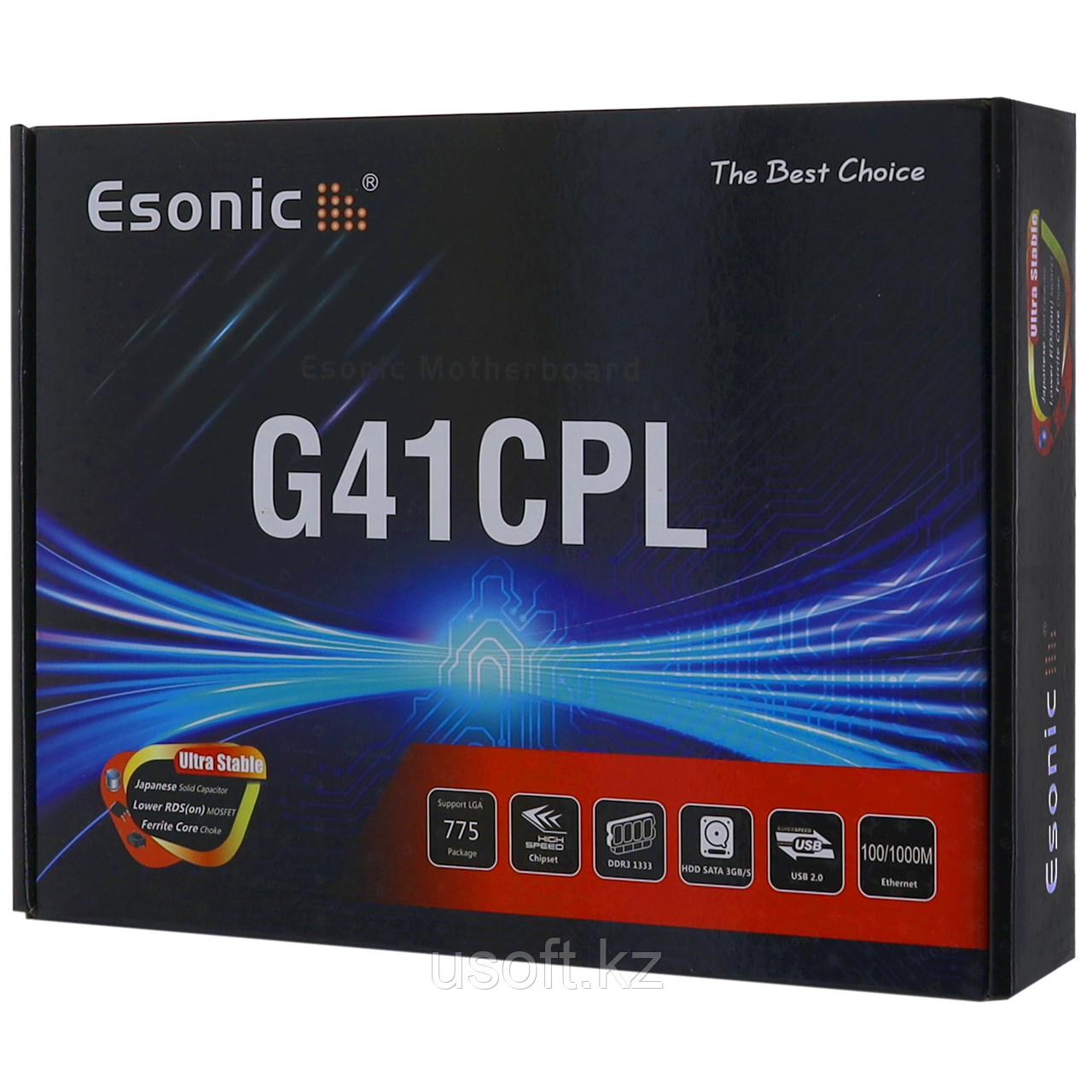 МАТЕРИНСКАЯ ПЛАТА ESONIC G41CPL3, фото 1