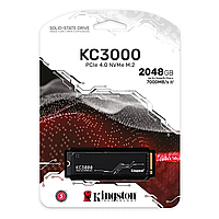 Твердотельный накопитель SSD 2048 Gb M.2 2280 Kingston SKC3000D/2048G NVMe PCIe 4.0 NVMe