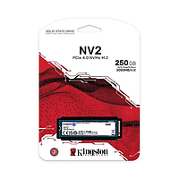 SSD 250 Гб M.2 2280 Kingston SNV2S/250G nVME PCie Gen 4.0x4 жолақты қатты күйдегі диск