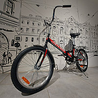 Велосипед Складной "Axis" 20". Дорожный. Городской. Как Кама. Черно-красный.