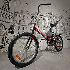 Велосипед Складной "Axis" 20". Дорожный. Городской. Как Кама. Черно-красный.