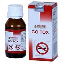 Капли Go Tox для уменьшения тяги к алкоголю и никотину и снятия токсических эффектов