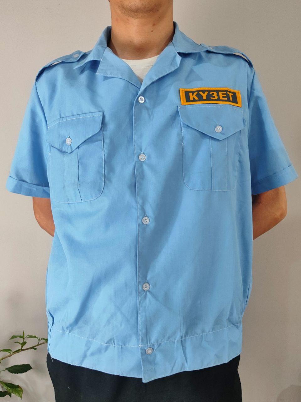 Рубашка кузет короткие рукава