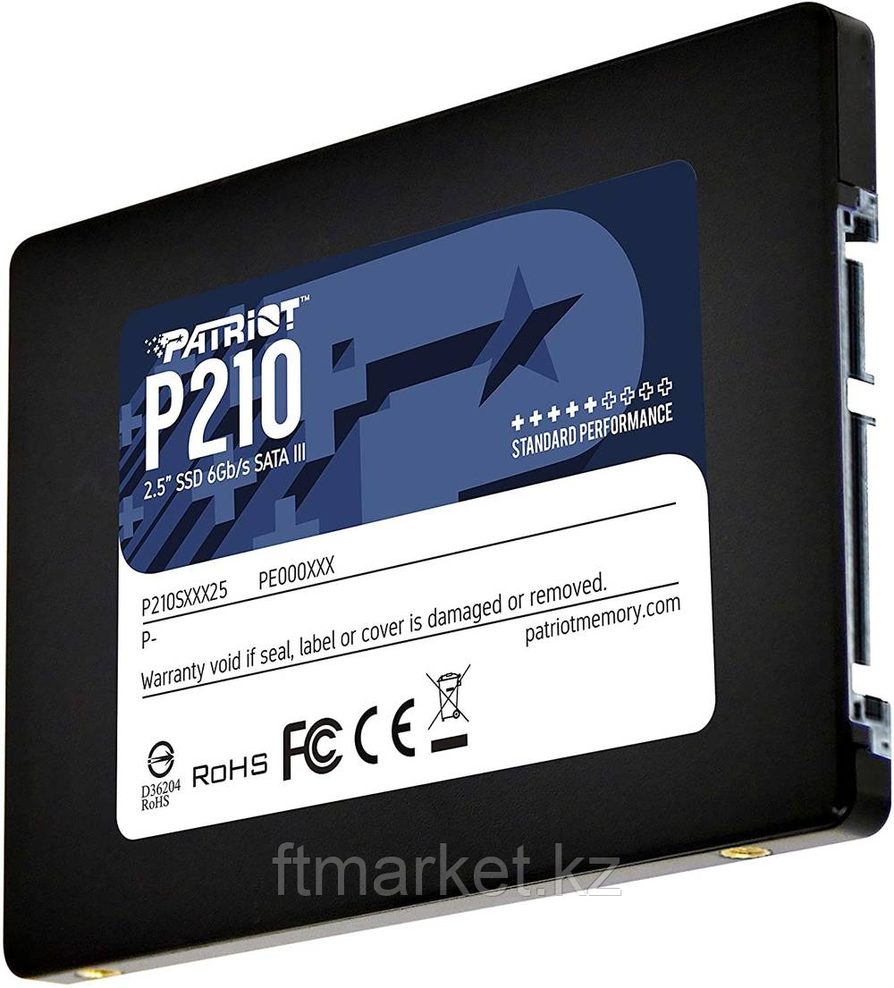 Твердотельный накопитель SSD Patriot P210 512GB SATA, фото 1