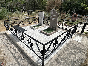 Благоустройство места захоронения