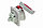 CA222 INPIN Розетка встраиваемая 16A/400V/3P+E/IP67 фланец 75x75, фото 3