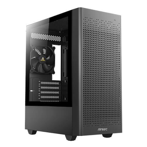 Корпус MATX mini tower Antec, NX500M ARGB Elite, 1*120 ARGB+3*120 ARGB fan, Type C, black - фото 1 - id-p116510075