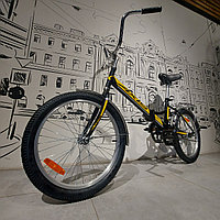 Складной Велосипед "Axis" 20". Дорожный. Городской. Как Кама. Черно-желтый.